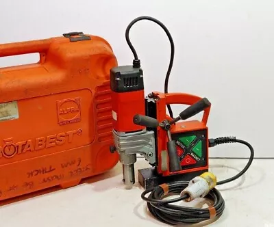 £330 • Buy ALFRA Rotabest 38/50 Piccolo Magnetic Mag Drill 110v Drilling Machine Broaching 