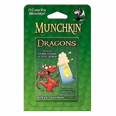 MUNCHKIN DRAGONS 15-Card Mini Expansion SJG 4235 NEW • $9.99