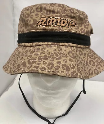 RIPNDIP Spotted Leopard Print Boonie Bucket Sun Beach Outdoors Adjustable Hat • $24.95