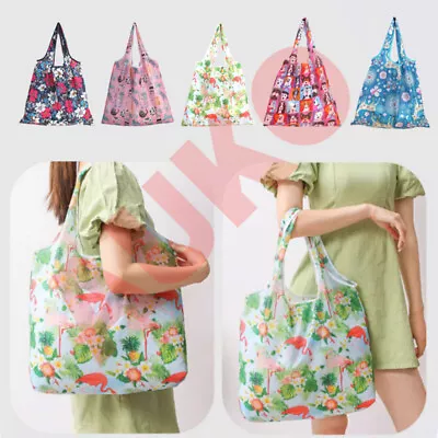 AUKO Reusable Foldable Waterproof Grocery Tote Shopping Bags 46 (width) *40+26cm • $3.49