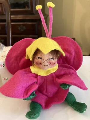 Annalee Vintage Spring Flower Elf Doll • $15.99