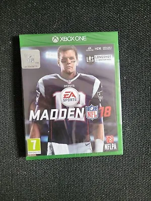 Madden NFL 18 Microsoft Xbox One Game With Free Postage New & Sealed • £8.25