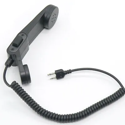 Military Handheld Speaker Mic Shoulder Microphone PTT For ICOM F3021 F3026 F4023 • $21.90