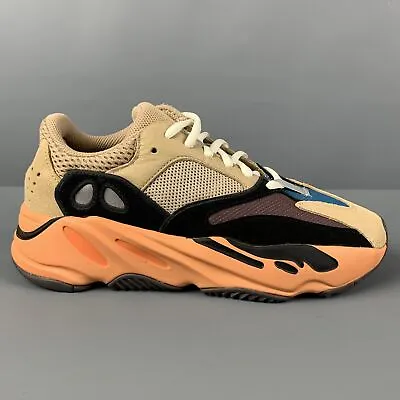 ADIDAS X YEEZY Boost 700 Size 6 Beige Multi-Color Suede Wave Runner Sneakers • $443