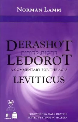 Derashot Ledorot : Leviticus Hardcover By Lamm Norman; Halpern Stuart W. (... • $31.14