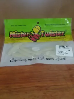 Mister Twister 1 3/4  Sassy Shad (10-Pack) Luminescent  • $3.50