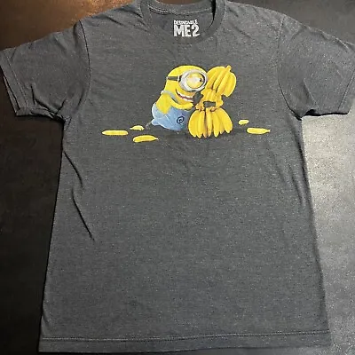 Adult Medium Despicable Me Minion With Bananas T-Shirt Bob Stuart Kevin Minion • $5.99