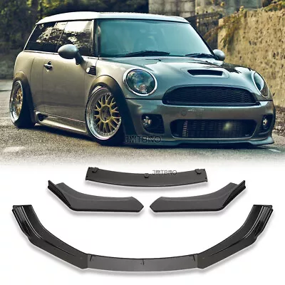 For Mini Cooper S R56 Countryman Front Bumper Lip Spoiler Splitter Carbon Fiber • $99.12