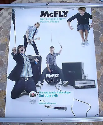 McFLY Don't Stop Me Now 2006 Promo Poster 30 X 20  Original • £5.69