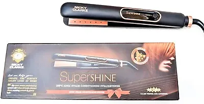 £1 • Buy Nicky Clarke Supershine Hair Straightners NSS216 BNIB STARTING PRICE 1P