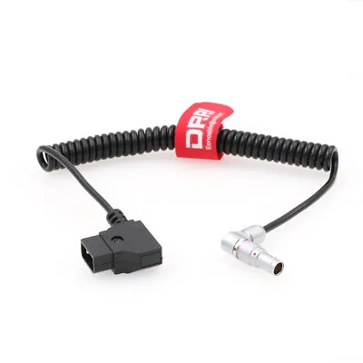 $39.48 • Buy Right Angle 0B 4 Pin To D-tap Coiled Cable For Zacuto Kameleon EVF