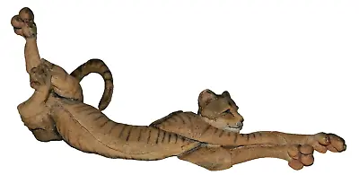 A Breed Apart - Large Stretching Striped Cat  Cleo  Figurine #70407 • $34.99