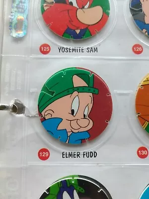 Elmer Fudd #129 Techno Tazo - Looney Tunes Frito Lays 1995 • $2
