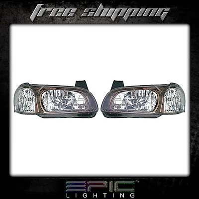 Fits 2001 Nissan Maxima 20th Anniversary Headlight Headlamp Pair Left Right • $126.18