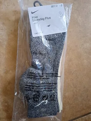 Nike Everyday Plus 2-Pack Cushioned Ankle Socks - Large Men 8-12 • $8