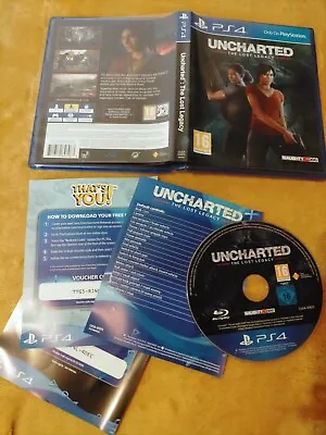 Uncharted: The Lost Legacy (PS4 Sony Playstation) MINT Complete Video Game  • £22.99