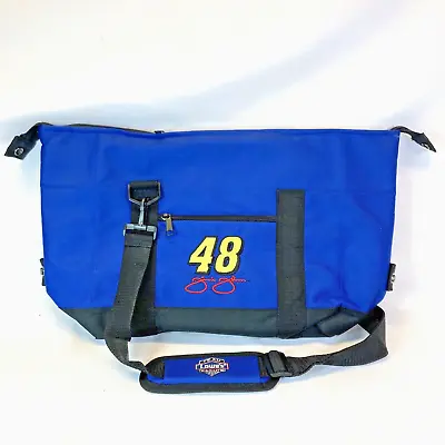 Vintage NASCAR Jimmie Johnson #48 Cooler Tote Bag Embroidered Logo • $19.91