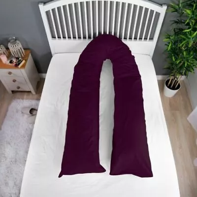£8.94 • Buy Long Maternity U Shape Pillow Memory Foam 12 Ft For Pregnancy Nursing Maternity