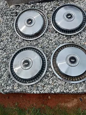 $100 • Buy Set Of Four  1971 1972 Ford Custom Galaxie LTD Wheel Covers 71 72 Hubcaps 