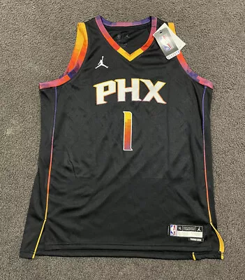 NEW Phoenix Suns Devin Booker #1 NBA Nike  Basketball Swingman Jersey XL Kids • $99