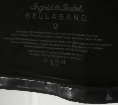 Ingrid & Isabel BellaBand Size 2 (10-14) Black • $15