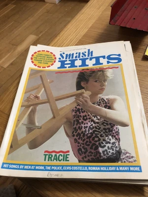 £5 • Buy TRACIE SMASH HITS MAGAZINE 21 JULY 1983 - TRACIE COVER + MORE INSIDE + Depeche M
