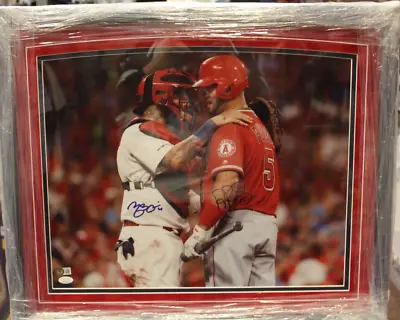 STL Cardinals Dual Signed Albert Pujols & Yadier Molina Autographed Photo COA • $975