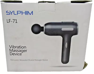 Massage Gun Percussion Massager Deep Tissue Vibrating 8 Heads Muscle Relax Case • $38.99