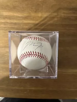Mike Trout Autographed Official MLB Baseball W/COA • $500