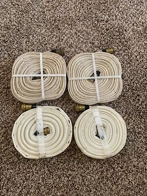 Forestry Mop Up Fire Hose Pencil Line 3/4  GHT Couplings 50’ Wildland Fire Hose • $99.99