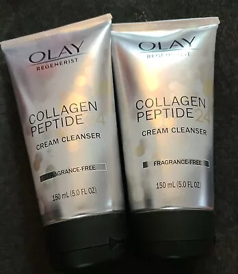 2 Olay Regenerist Collagen Peptide 24 Facial Cleanser - 5.0 Fl Oz (K17) • $22.40