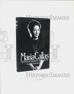 Press Photo  Maria Callas The Woman Behind The Legend  Book - Sap67552 • $15.99