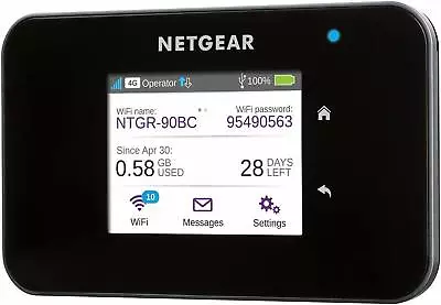 Netgear Aircard Unlocked AC810S 600Mbps 4G LTE MiFi Mobile Hotspot Wifi Router • $109.99