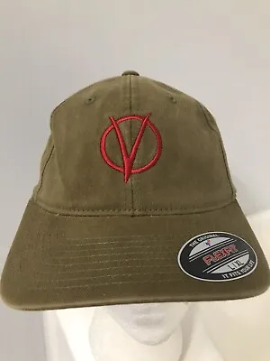 Flexfit V For Vendetta Embroidered Low Profile Dad Ball Cap Coyote Brown- L / XL • $14.99