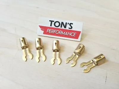 Fork Brass Spark Plug Wire Ends Clips Crimp Terminals Maytag Briggs Hit & Miss • $9.83