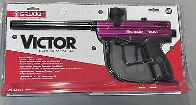 Spyder Victor Semi-Auto Paintball Gun - Purple Brand New • $75