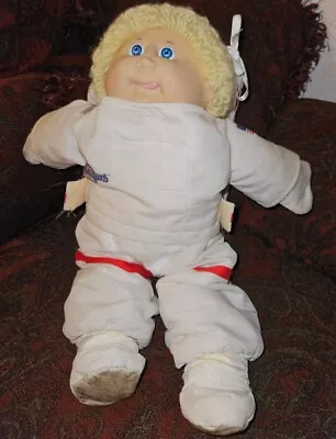Vintage 1982 Cabbage Patch Kids Astronaut Tongue Sticks Out With SPACE BACKPACK • $30