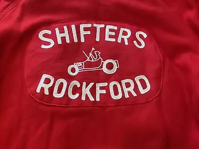 Vintage 1950s Car Club Hot Rod Jacket Chain Stitch Rockford Shifters RARE! Clean • $1449.99