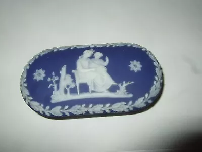 Dark Blue Wedgwood Jasperware Match Box  • $19.99