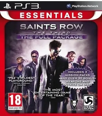 PlayStation 3 Saints Row The Third: The Full Package Game Ps3 • £2.70