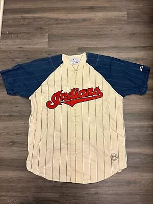 Vintage Mirage CLEVELAND INDIANS BASEBALL ALBERT BELLE MEN'S XL X-LARGE JERSEY • $37.99