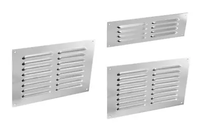 Aluminium Louvre Air Vent / Air Grill Used For Ventilation • £3.95