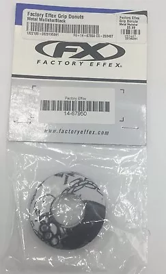 Factory Effex Fx 2015 Moto Grip Donuts - Metal Mulisha White/Black 14-67950 • $12.99