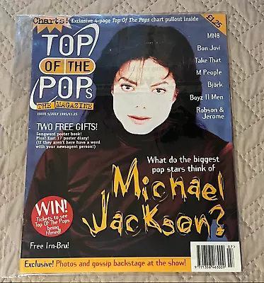 Top Of The Pops Magazine Issue #5 Micheal Jackson Boyz II Men Take That Bon Jovi • £12