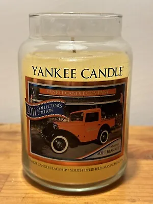 Yankee Candle Collectors Edition Soft Blanket Deerfield Exclusive 2011 • £38.56