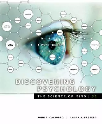 Discovering Psychology The Science Of Mind 3rd Third Edition Hardcover Cacioppo • $22.77