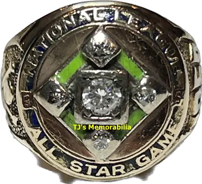 1959 Mlb National League All Star Game Champions Championship Ring 10k Diamonds • $3500