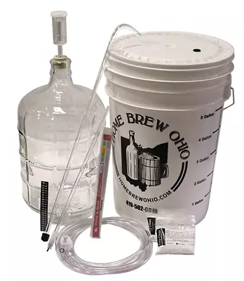 3 Gallon Glass Wine Making Equipment Kit • $127.99