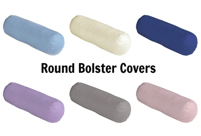 £6.45 • Buy Love2Sleep NECK ROLL/ ROUND BOLSTER PILLOWCASE COVER