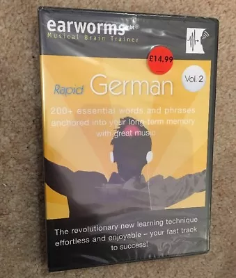 Learn To Speak German - Vol 2. 200+ Essential Words/Phrases. Brand New. Sealed. • £14.99